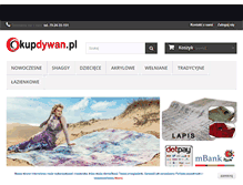 Tablet Screenshot of kupdywan.pl